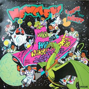 Front Cover Album Newcleus - Space Is The Place Front Cover Album Newcleus - Space Is The Place