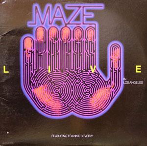Front Cover Album Maze - Live In Los Angeles Front Cover Album Maze - Live In Los Angeles