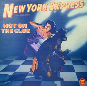 Front Cover Album New York Express - Hot On The Clue Front Cover Album New York Express - Hot On The Clue