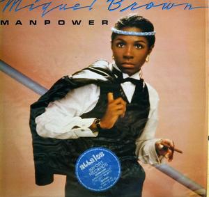 Front Cover Album Miquel Brown - Manpower