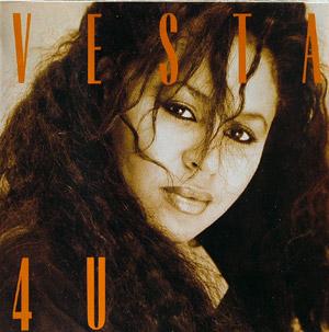 Front Cover Album Vesta Williams - 4u