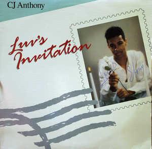 Front Cover Album C.j. Anthony - Luv's Invitation Front Cover Album C.j. Anthony - Luv's Invitation