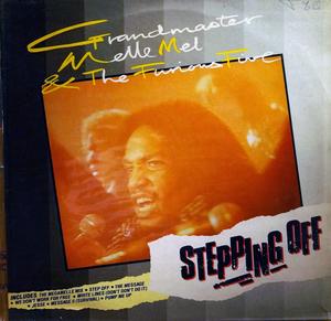 Front Cover Album Grandmaster Melle Mel - Stepping Off