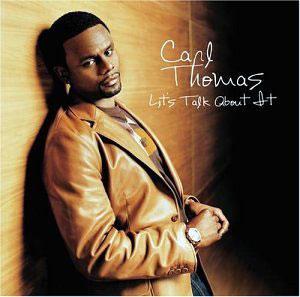 Front Cover Album Carl Thomas - Let's Talk About It