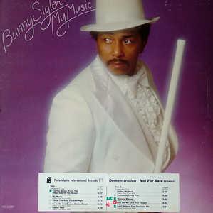 Front Cover Album Bunny Sigler - My Music