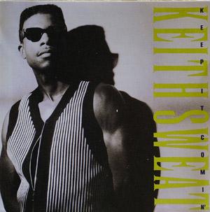 Front Cover Album Keith Sweat - Keep It Comin' Front Cover Album Keith Sweat - Keep It Comin'