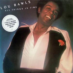 Front Cover Album Lou Rawls - All Things In Time