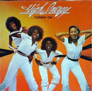 Front Cover Album High Inergy - Turnin' On