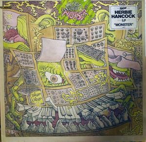 Front Cover Album Herbie Hancock - Monster