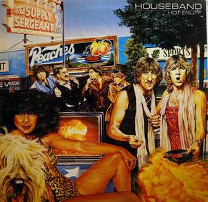 Front Cover Album Houseband - Hot Enuff