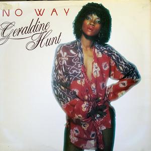 Front Cover Album Geraldine Hunt - No Way Front Cover Album Geraldine Hunt - No Way
