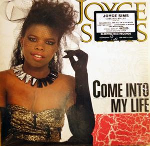 Front Cover Album Joyce Sims - Come Into My Life | sleeping bag records | TLX-10X | US Front Cover Album Joyce Sims - Come Into My Life | sleeping bag records | TLX-10X | US