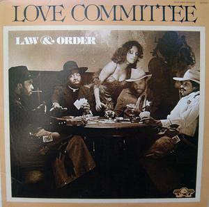 Front Cover Album Love Committee - Law And Order Front Cover Album Love Committee - Law And Order
