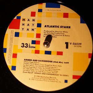 Front Cover Single Atlantic Starr - Armed And Dangerous Front Cover Single Atlantic Starr - Armed And Dangerous