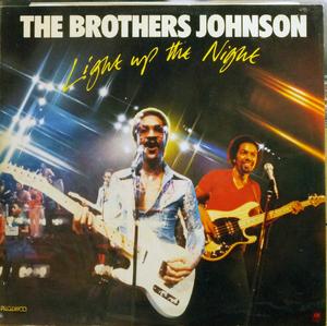 Front Cover Single The Brothers Johnson - Light Up The Night