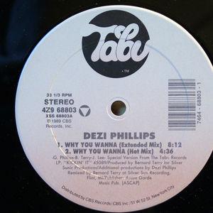 Front Cover Single Dezi Phillips - Why You Wanna