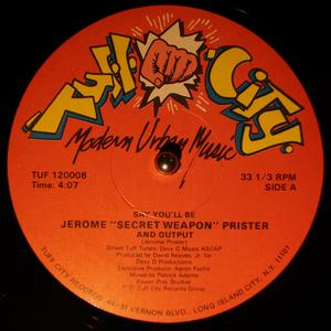 Front Cover Single Jerome Prister - Say You'll Be Front Cover Single Jerome Prister - Say You'll Be
