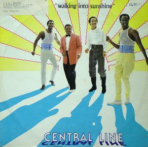 Front Cover Single Central Line - Walking Into Sunshine Front Cover Single Central Line - Walking Into Sunshine