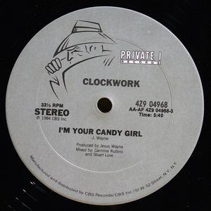Front Cover Single Clockwork - I'm Your Candy Girl Front Cover Single Clockwork - I'm Your Candy Girl