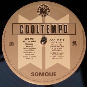 Front Cover Single Sonique - Let Me Hold You Front Cover Single Sonique - Let Me Hold You