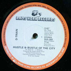 Front Cover Single D-train - Hustle & Bustle Of The City Front Cover Single D-train - Hustle & Bustle Of The City