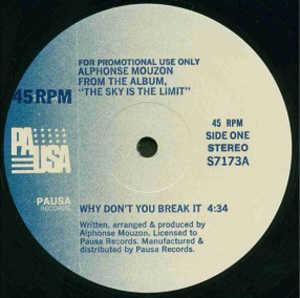 Front Cover Single Alphonse Mouzon - Why Don't You Break It