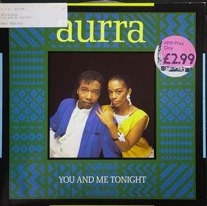 Front Cover Single Aurra - You And Me Tonight Front Cover Single Aurra - You And Me Tonight