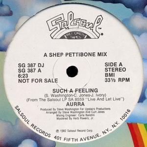 Front Cover Single Aurra - Such A Feeling Front Cover Single Aurra - Such A Feeling