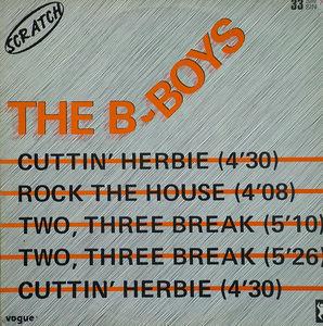 Front Cover Single The B-boys - Cuttin' Herbie Front Cover Single The B-boys - Cuttin' Herbie
