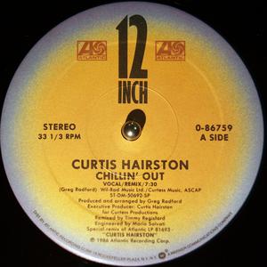 Front Cover Single Curtis Hairston - Chilling Out Front Cover Single Curtis Hairston - Chilling Out