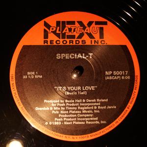 Front Cover Single Special-t - It's Your Love Front Cover Single Special-t - It's Your Love