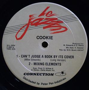 Front Cover Single Cookie - Can't Judge A Book By It's Cover Front Cover Single Cookie - Can't Judge A Book By It's Cover