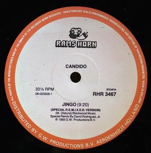 Front Cover Single Candido - Jingo Front Cover Single Candido - Jingo