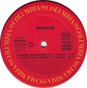 Front Cover Single Surface - Closer Than Friends Front Cover Single Surface - Closer Than Friends