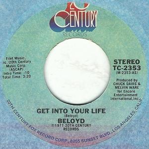 Front Cover Single Bernard 'beloyd' Taylor - Get Into Your Life