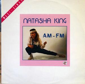 Front Cover Single Natasha King - Am Fm Front Cover Single Natasha King - Am Fm