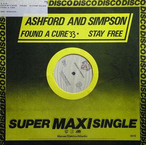 Front Cover Single Ashford & Simpson - Found A Cure Front Cover Single Ashford & Simpson - Found A Cure