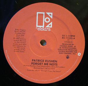 Front Cover Single Patrice Rushen - Forget Me Nots Front Cover Single Patrice Rushen - Forget Me Nots