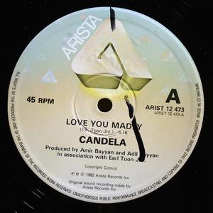 Front Cover Single Candela - Love You Madly Front Cover Single Candela - Love You Madly