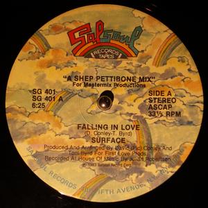 Front Cover Single Surface - Falling In Love Front Cover Single Surface - Falling In Love