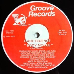 Front Cover Single Rare Essence - Body Moves Front Cover Single Rare Essence - Body Moves