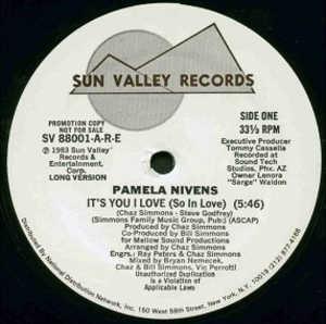 Front Cover Single Pamela Nivens - It's You I Love (So in love)