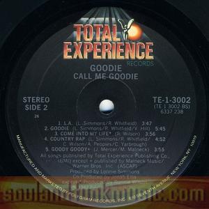 Goodie (robert Whitfield) - Call Me Goodie