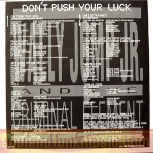 Wally Jump Jr & The Criminal Element - Don't Push Your Luck