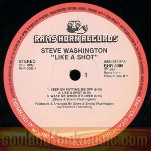 Steve Washington - Like A Shot