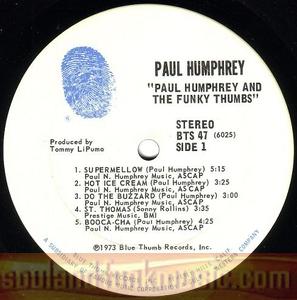 Paul Humphrey - Supermellow